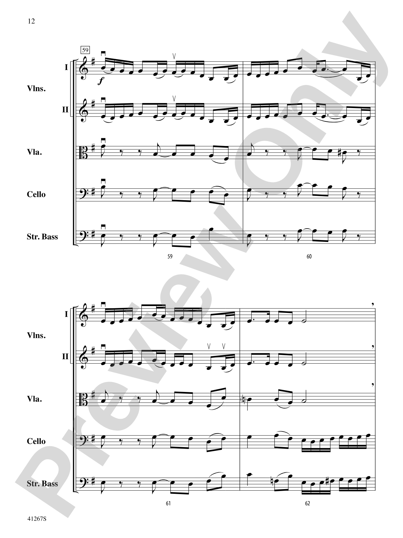 Paean: String Orchestra Conductor Score & Parts