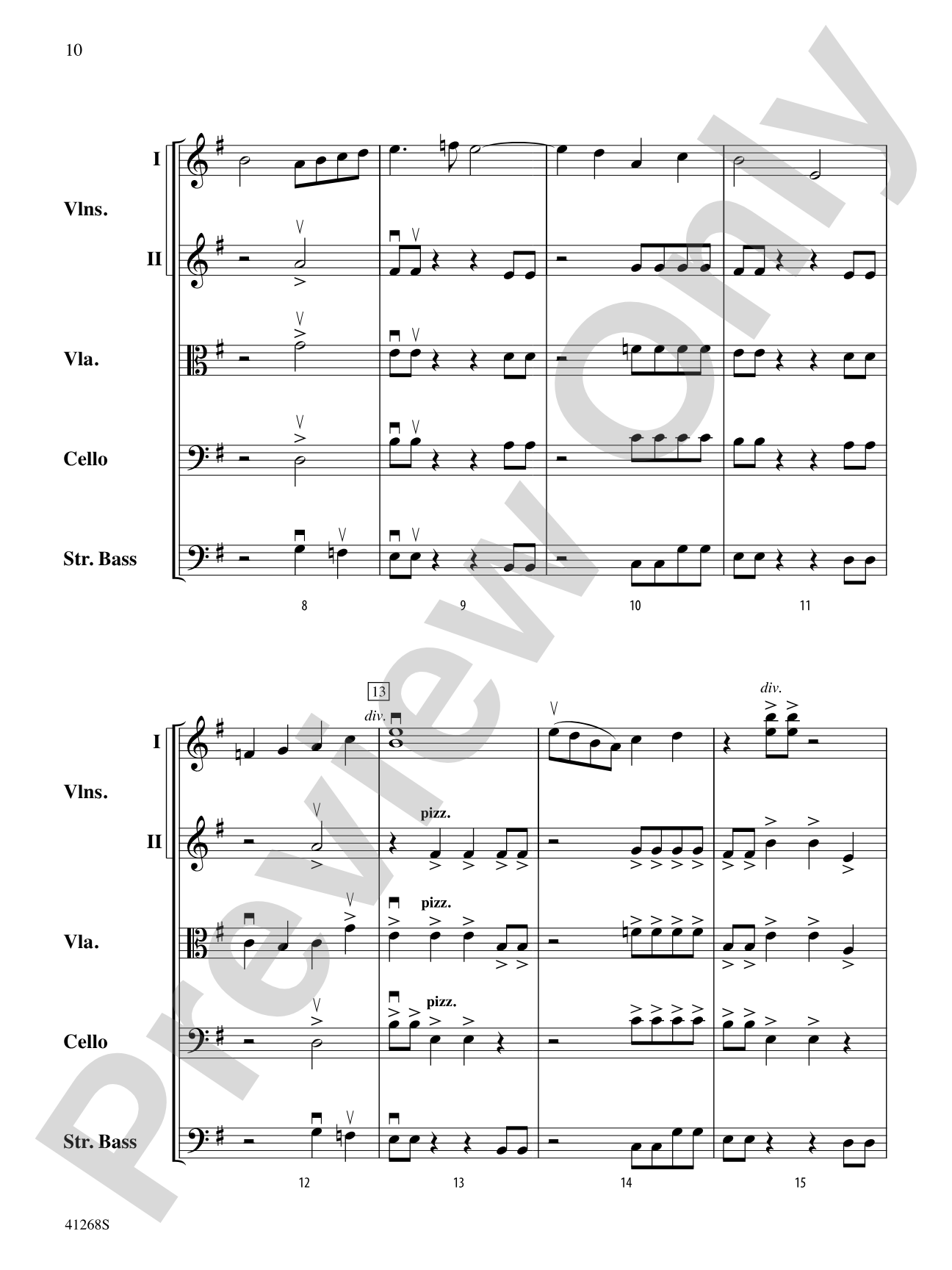 Ancient Legends: String Orchestra Conductor Score & Parts