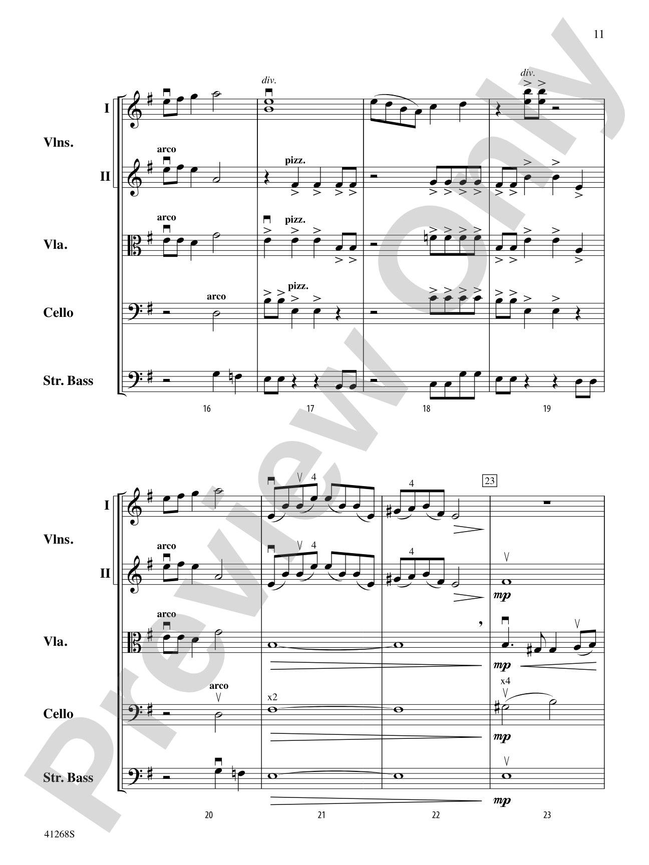 Ancient Legends: String Orchestra Conductor Score & Parts
