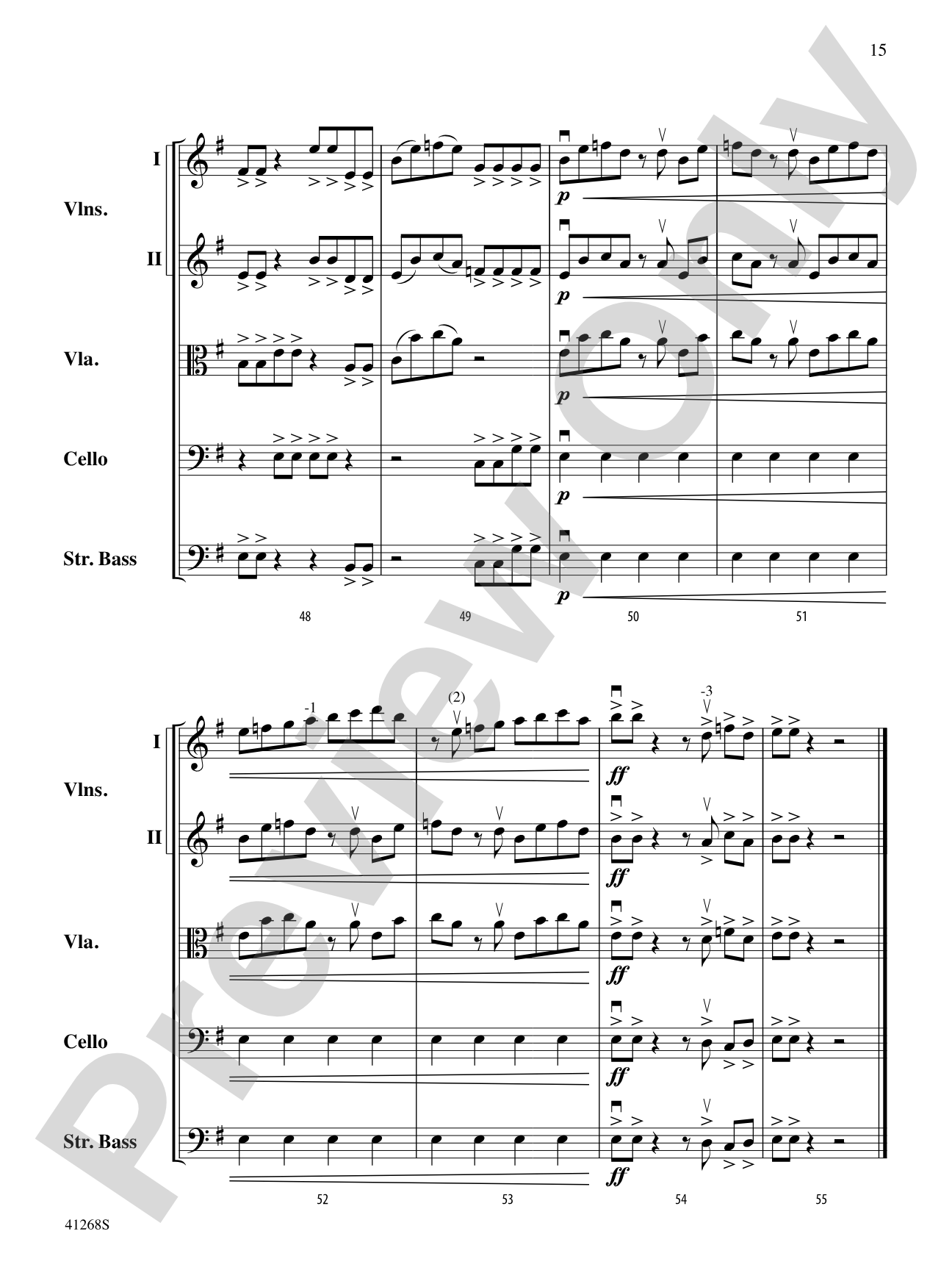 Ancient Legends: String Orchestra Conductor Score & Parts