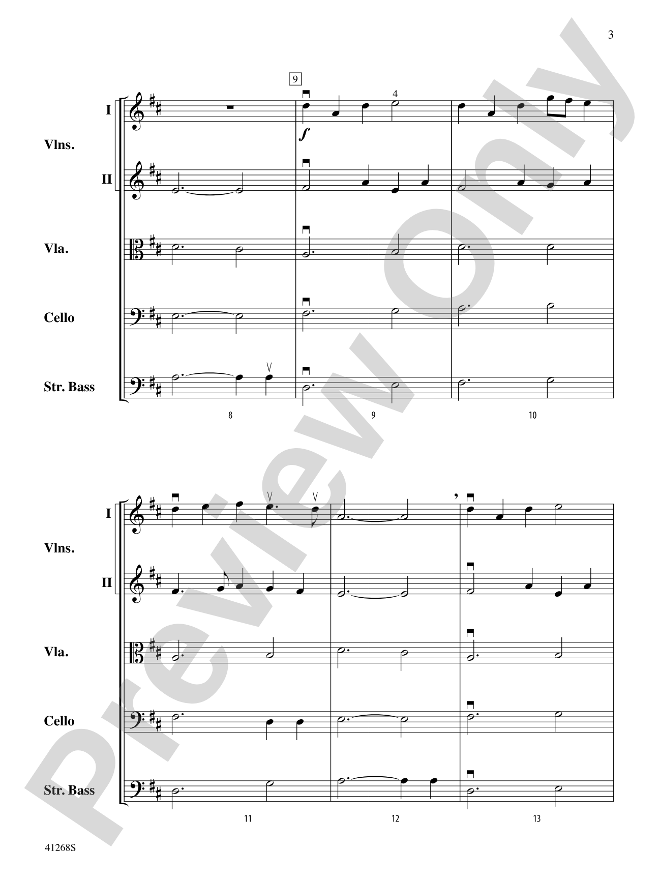 Ancient Legends: String Orchestra Conductor Score & Parts