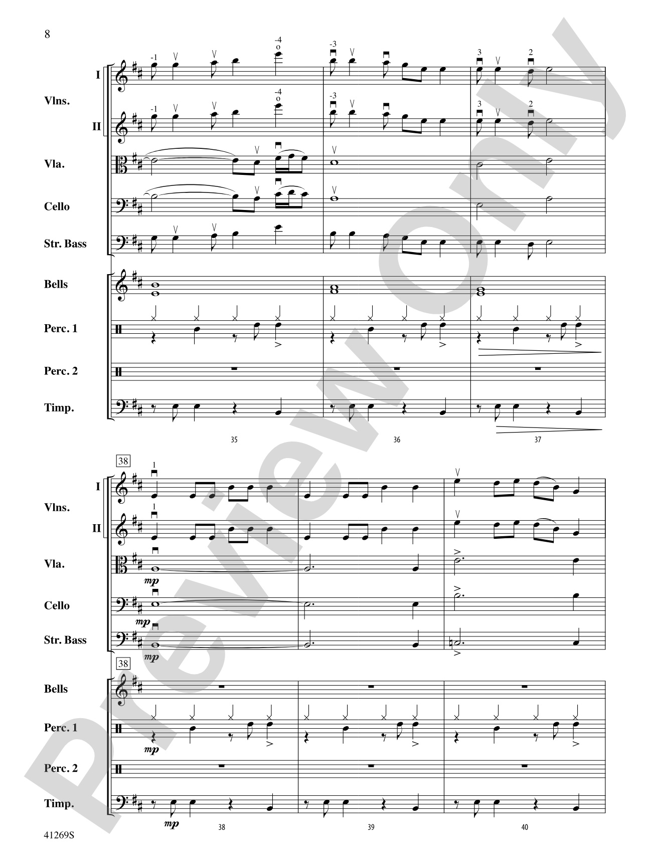 Land of the Silver Birch: String Orchestra Conductor Score & Parts