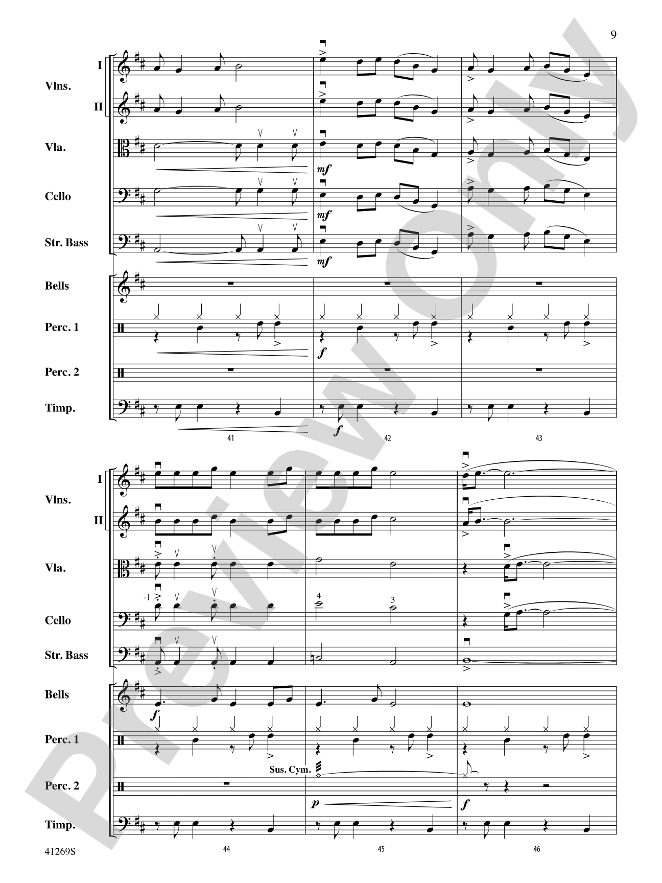 Land of the Silver Birch: String Orchestra Conductor Score & Parts