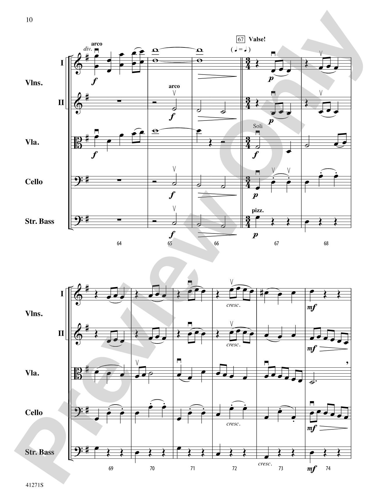 Who's Who?: String Orchestra Conductor Score & Parts