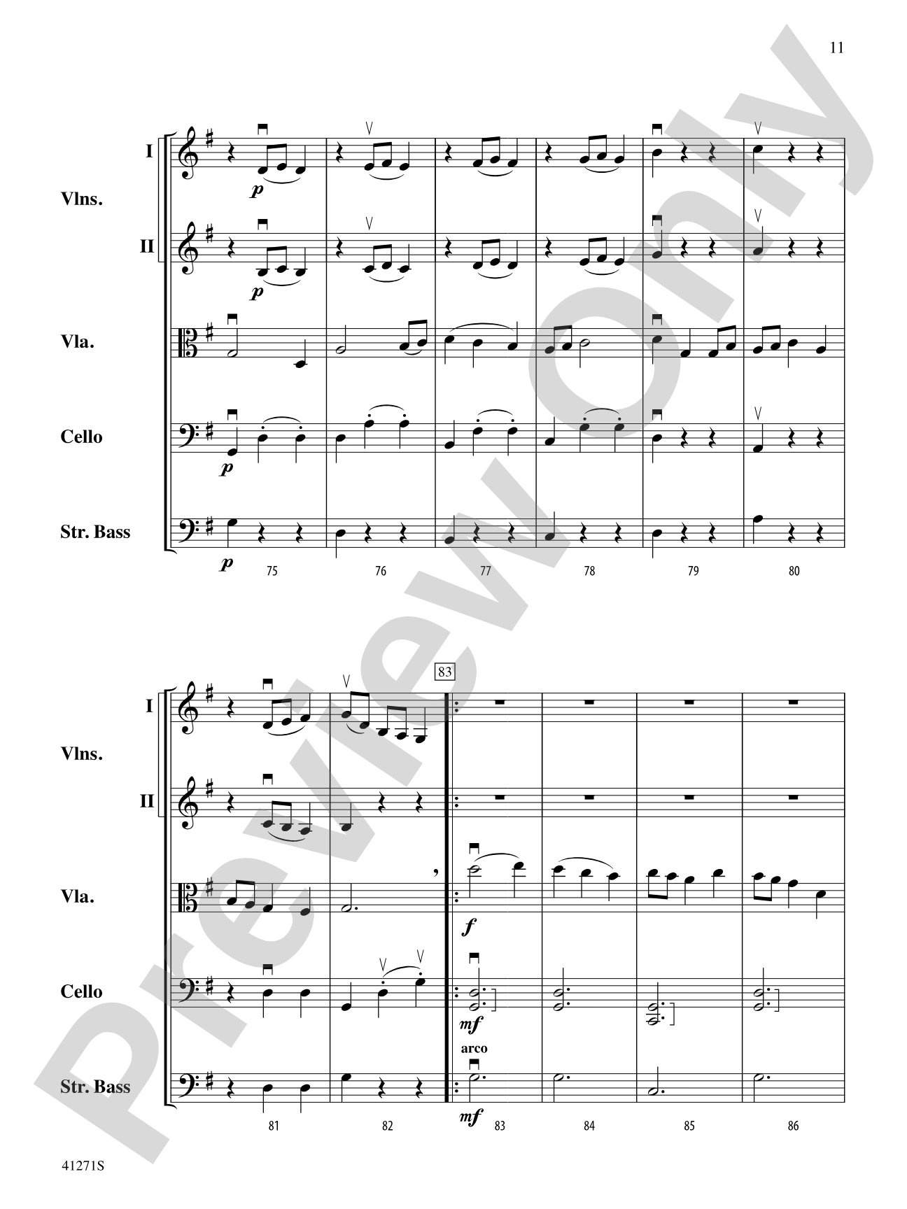 Who's Who?: String Orchestra Conductor Score & Parts