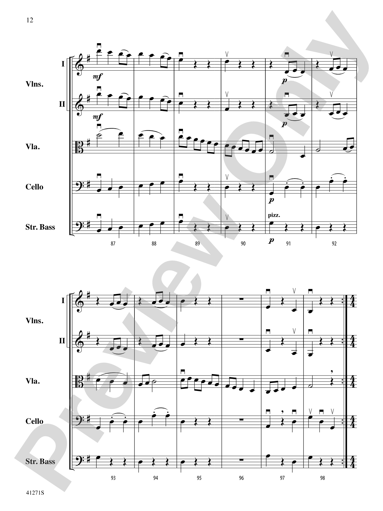 Who's Who?: String Orchestra Conductor Score & Parts