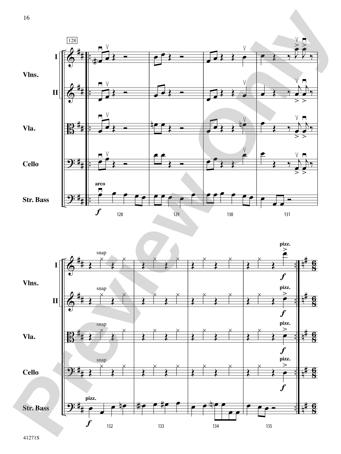 Who's Who?: String Orchestra Conductor Score & Parts