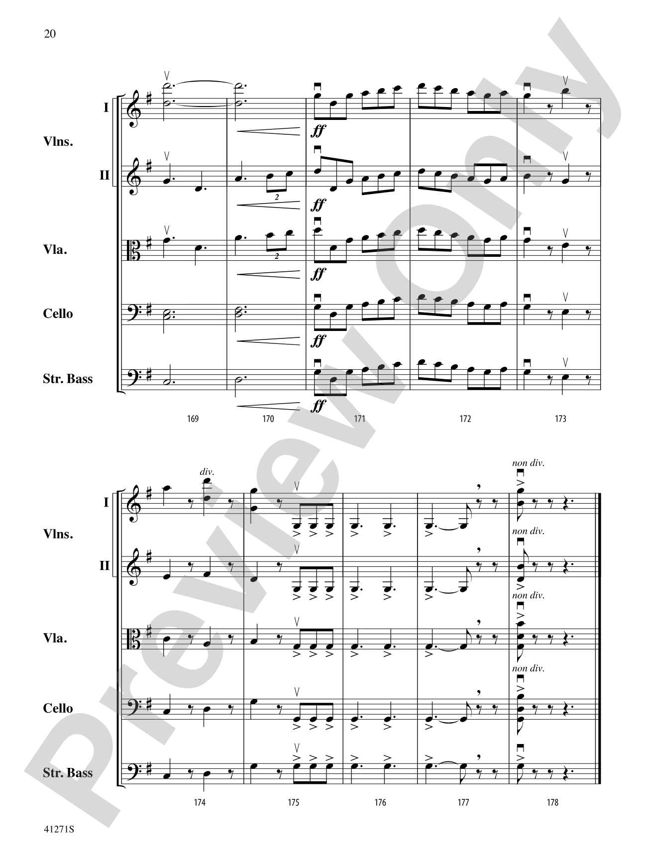 Who's Who?: String Orchestra Conductor Score & Parts