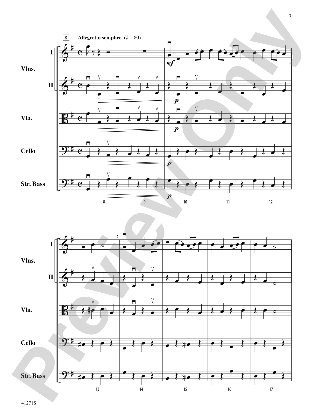 Who's Who?: String Orchestra Conductor Score & Parts