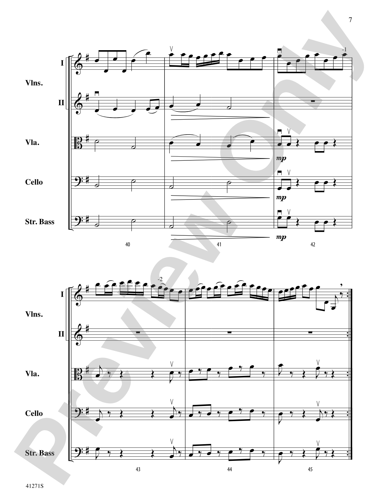 Who's Who?: String Orchestra Conductor Score & Parts