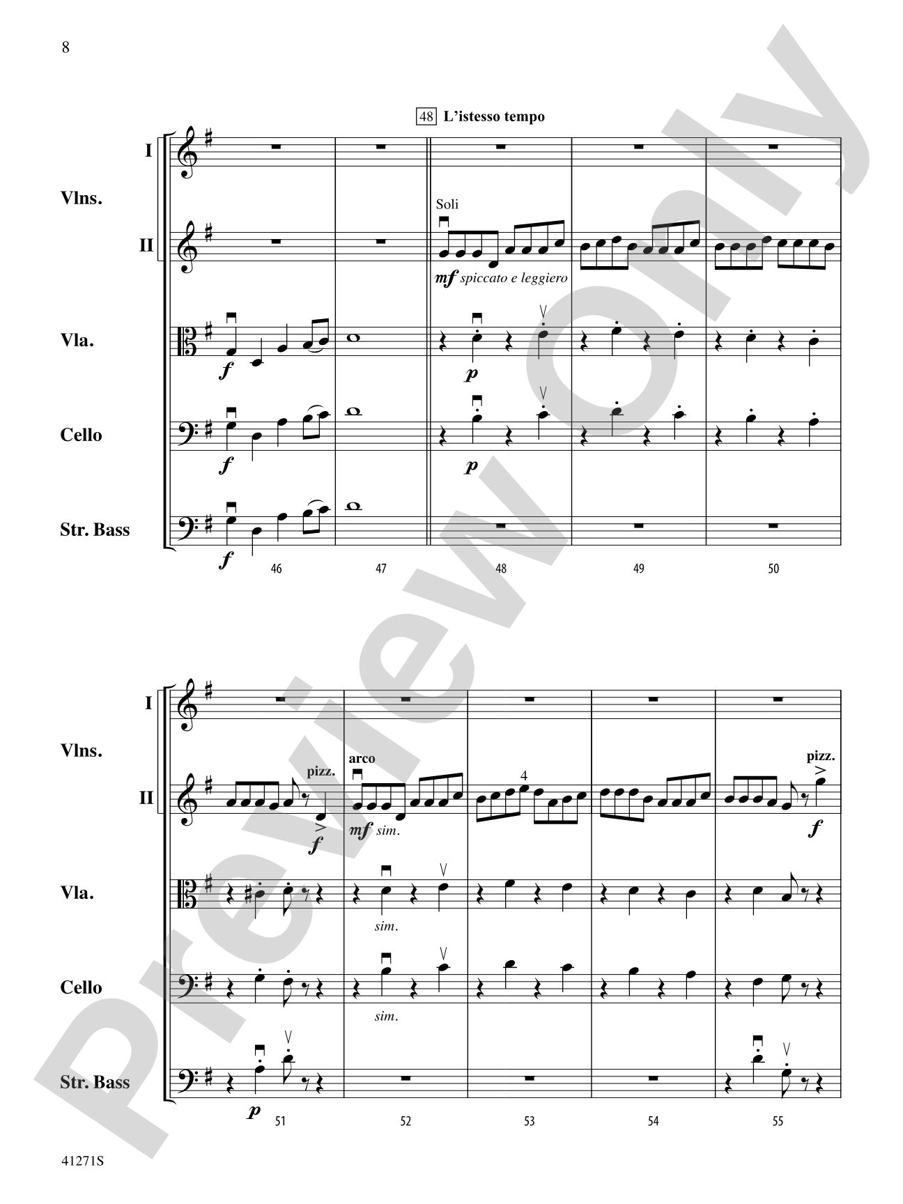 Who's Who?: String Orchestra Conductor Score & Parts