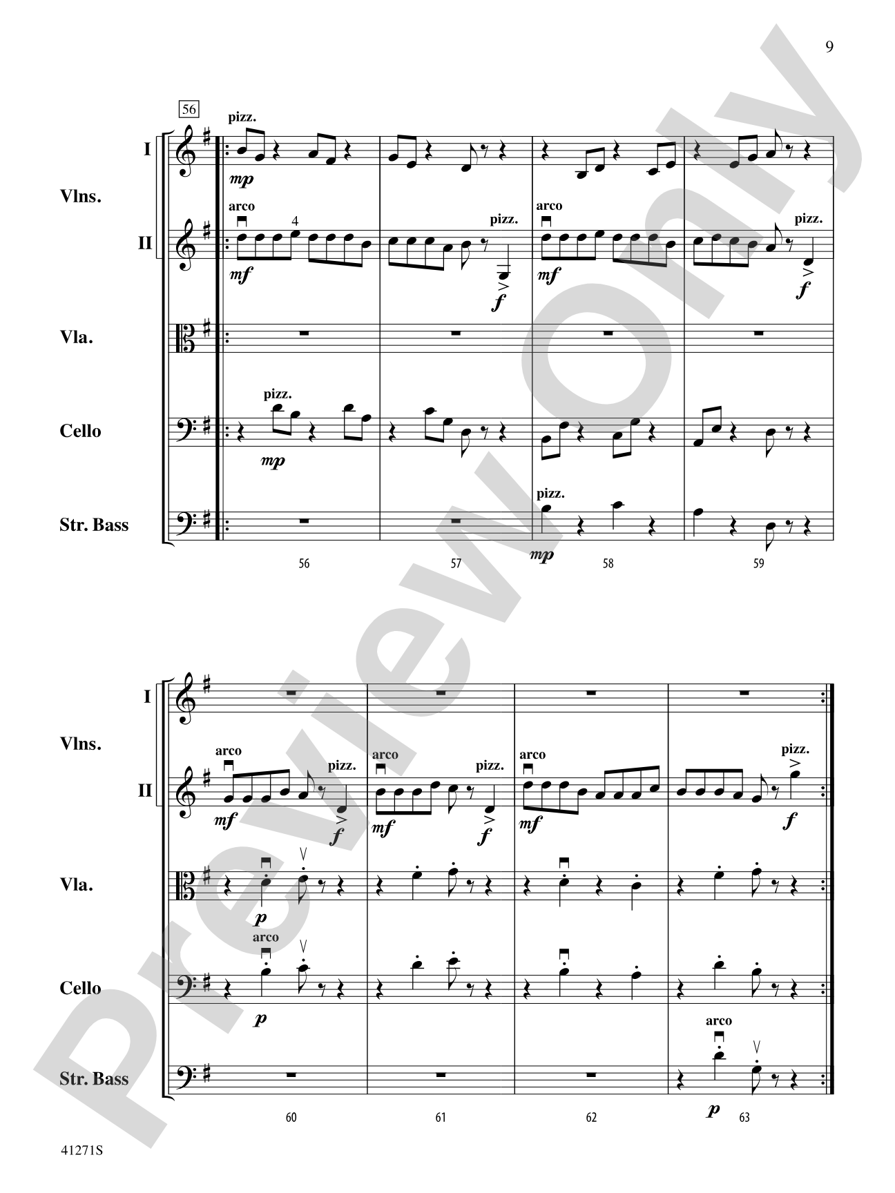 Who's Who?: String Orchestra Conductor Score & Parts