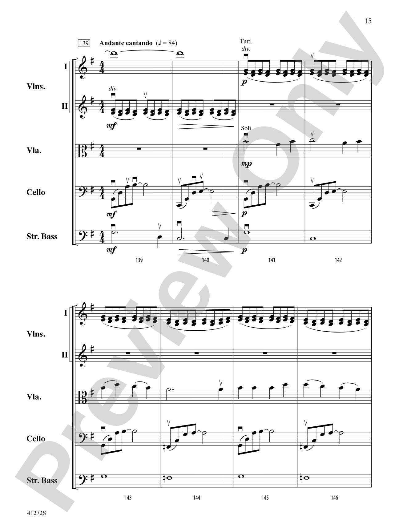 Westridge Overture: String Orchestra Conductor Score & Parts