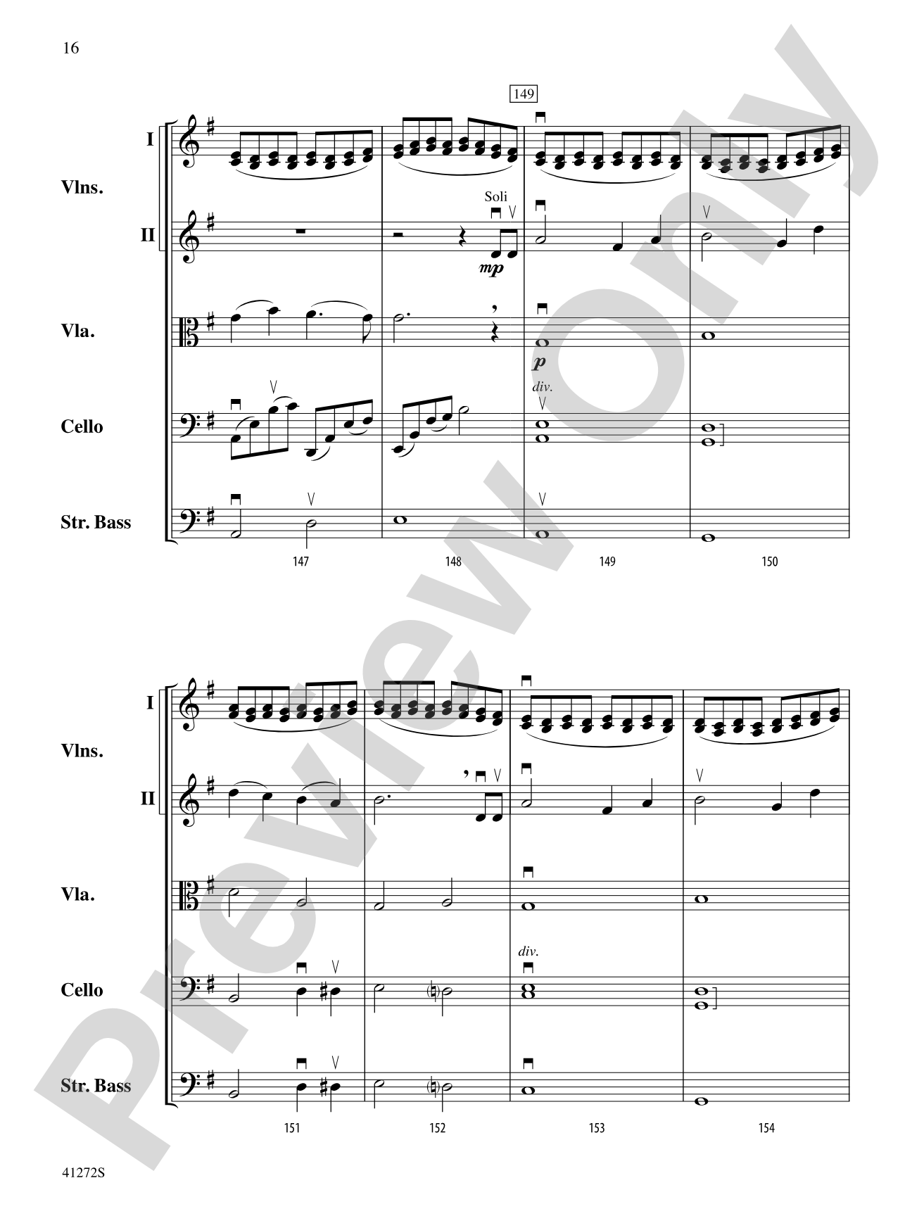Westridge Overture: String Orchestra Conductor Score & Parts