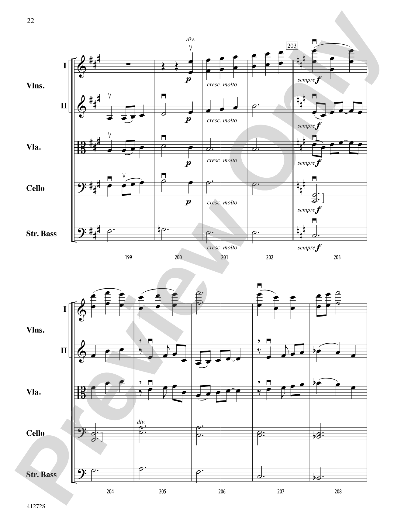 Westridge Overture: String Orchestra Conductor Score & Parts