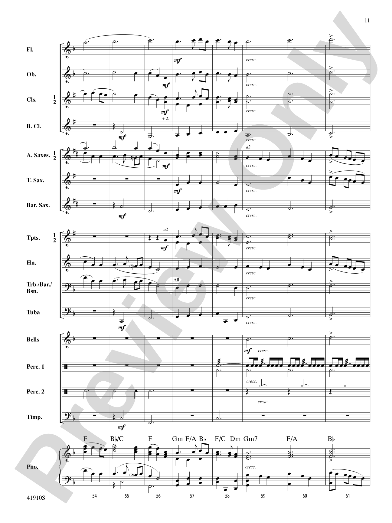 The Spirit of Thanksgiving: Concert Band Conductor Score & Parts