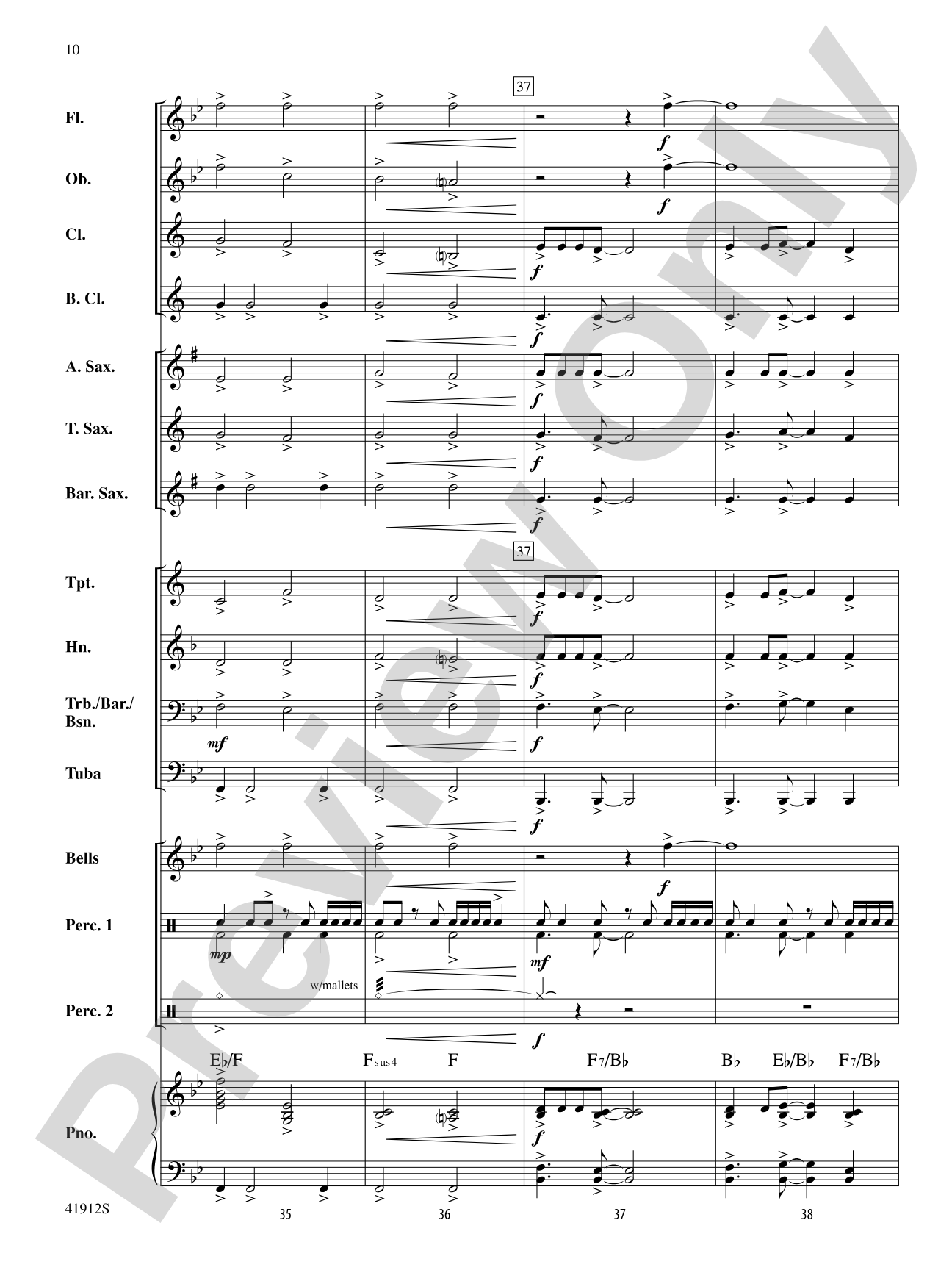 Edifice: Concert Band Conductor Score & Parts