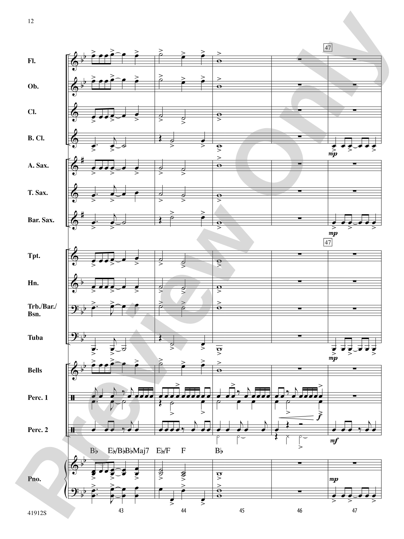 Edifice: Concert Band Conductor Score & Parts