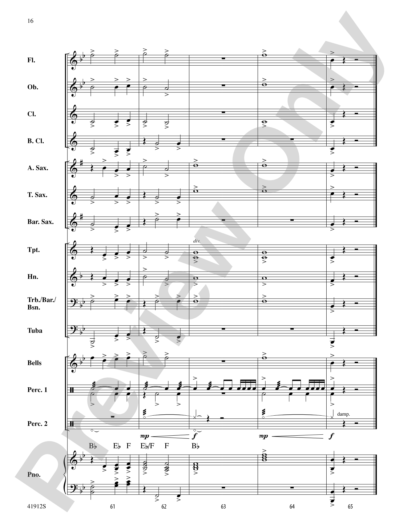 Edifice: Concert Band Conductor Score & Parts
