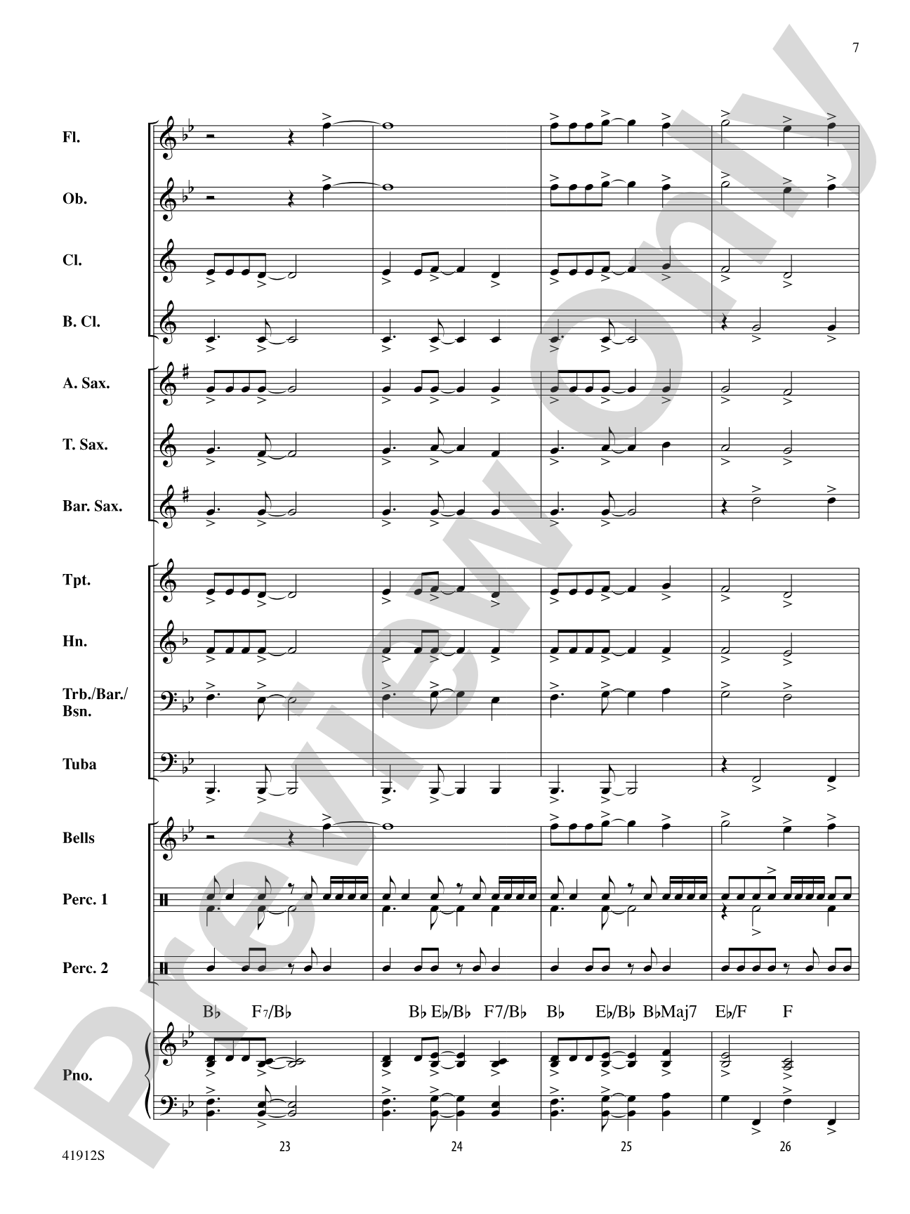 Edifice: Concert Band Conductor Score & Parts