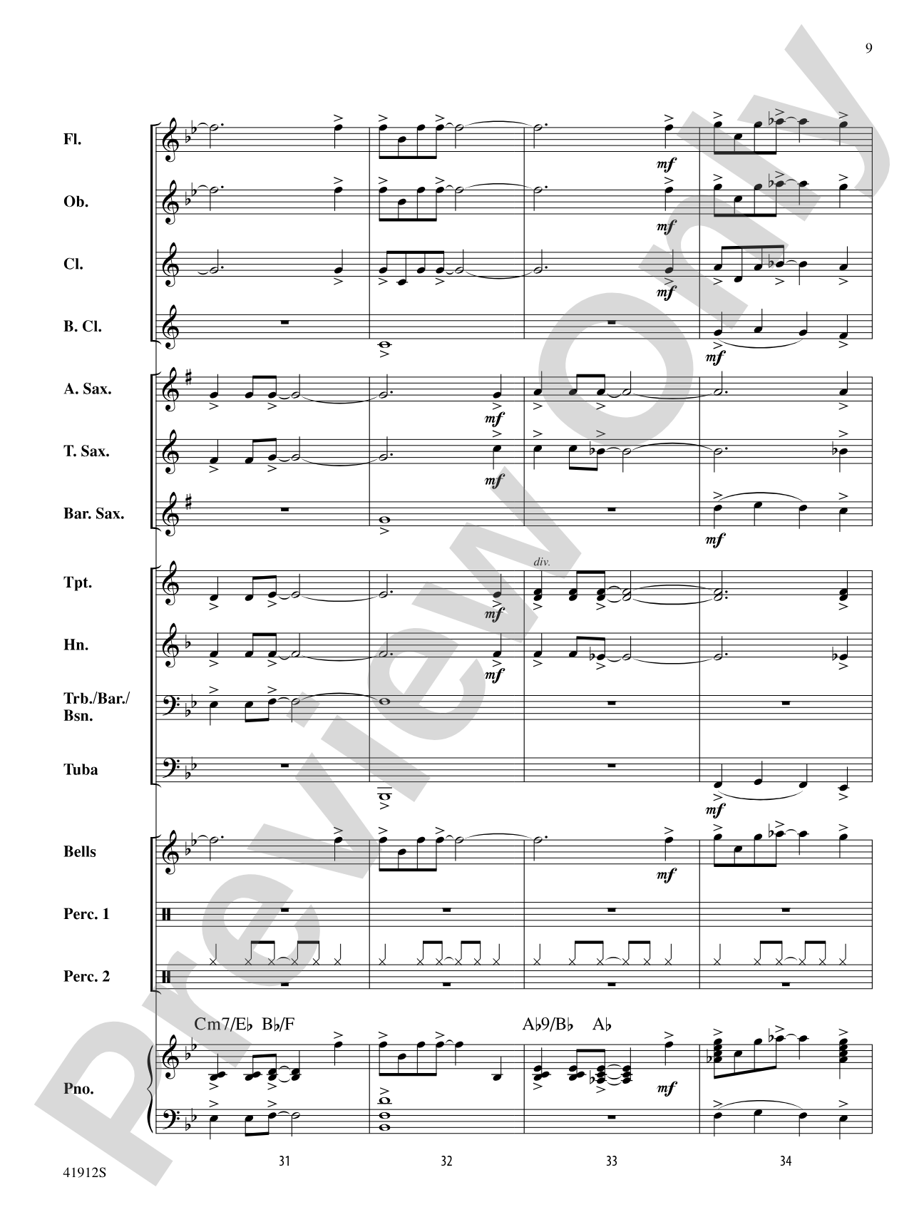 Edifice: Concert Band Conductor Score & Parts