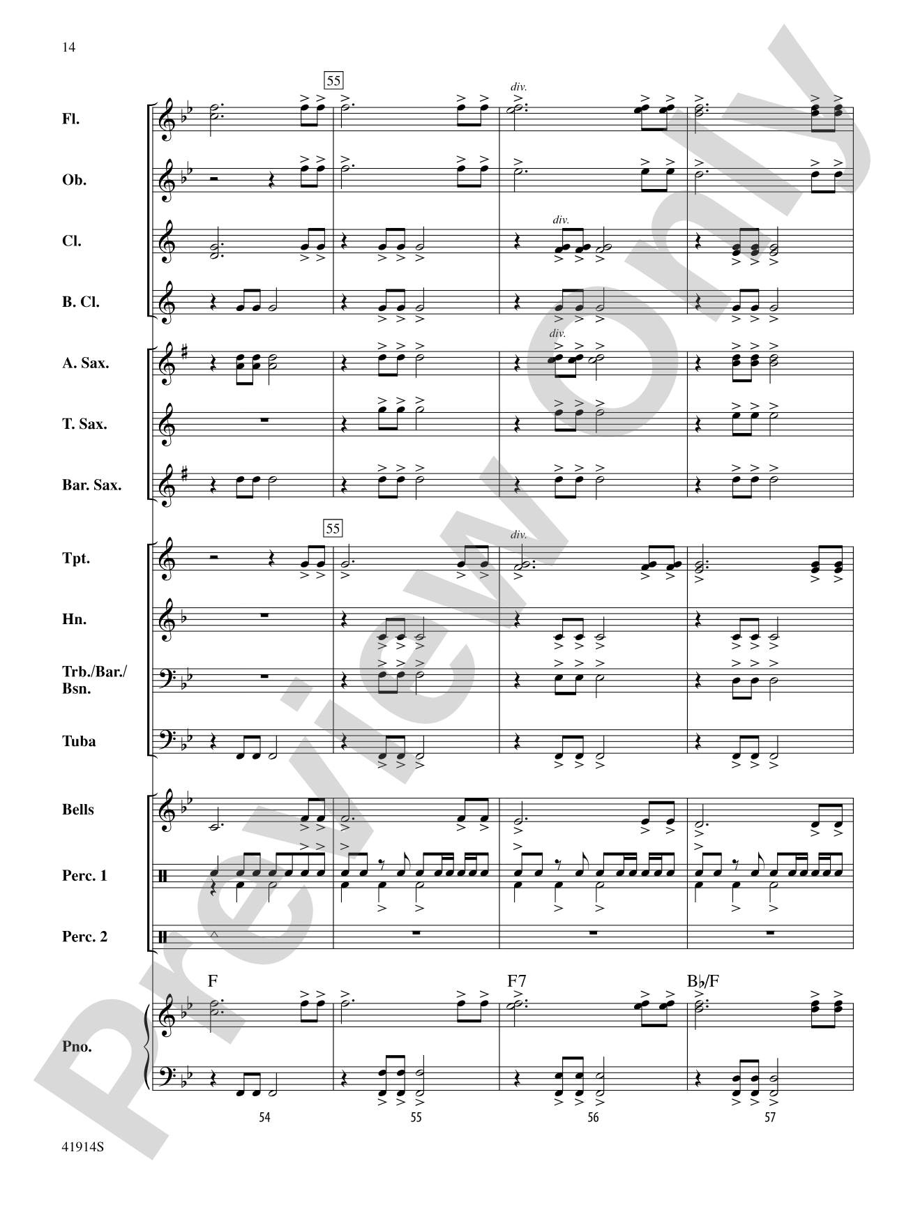 Presto!: Concert Band Conductor Score & Parts