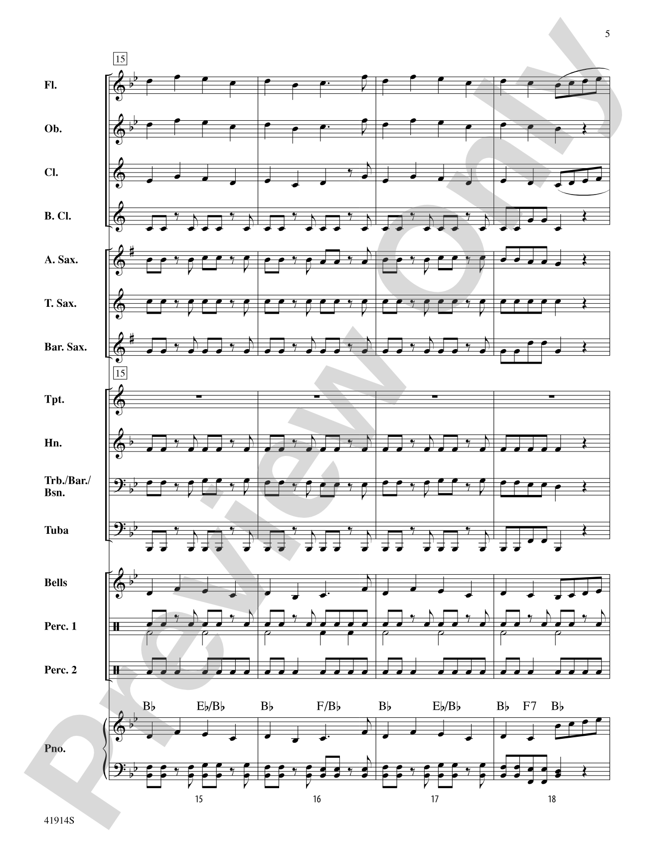 Presto!: Concert Band Conductor Score & Parts