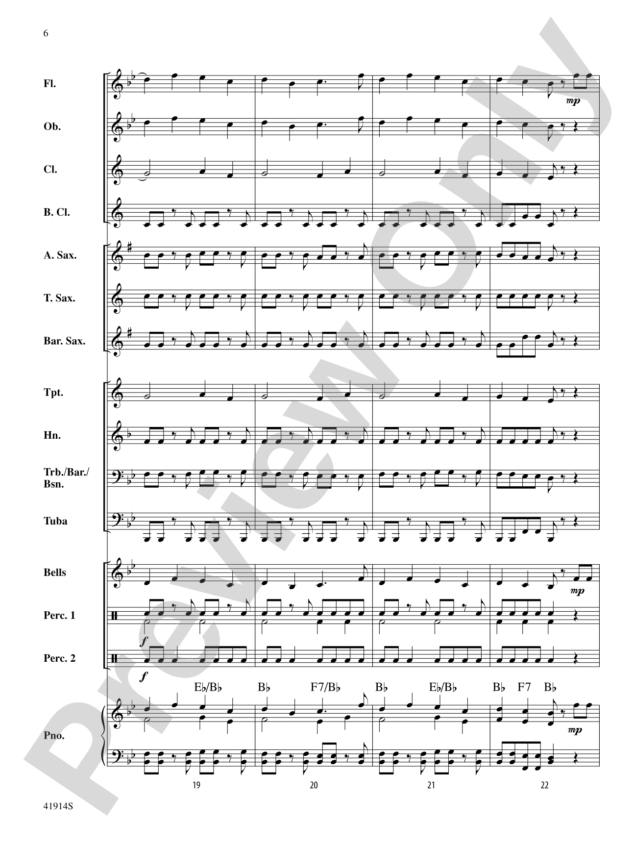 Presto!: Concert Band Conductor Score & Parts