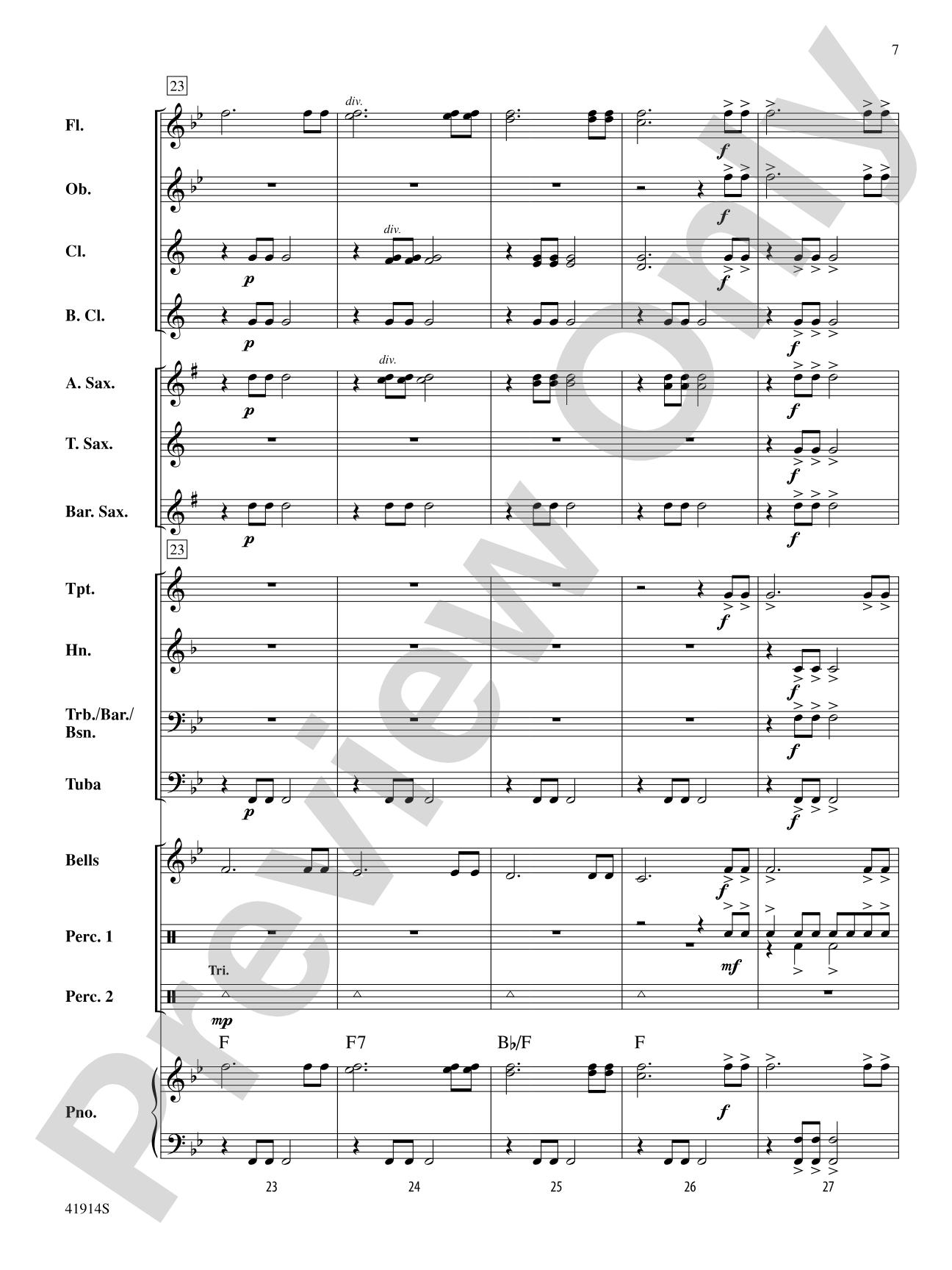 Presto!: Concert Band Conductor Score & Parts