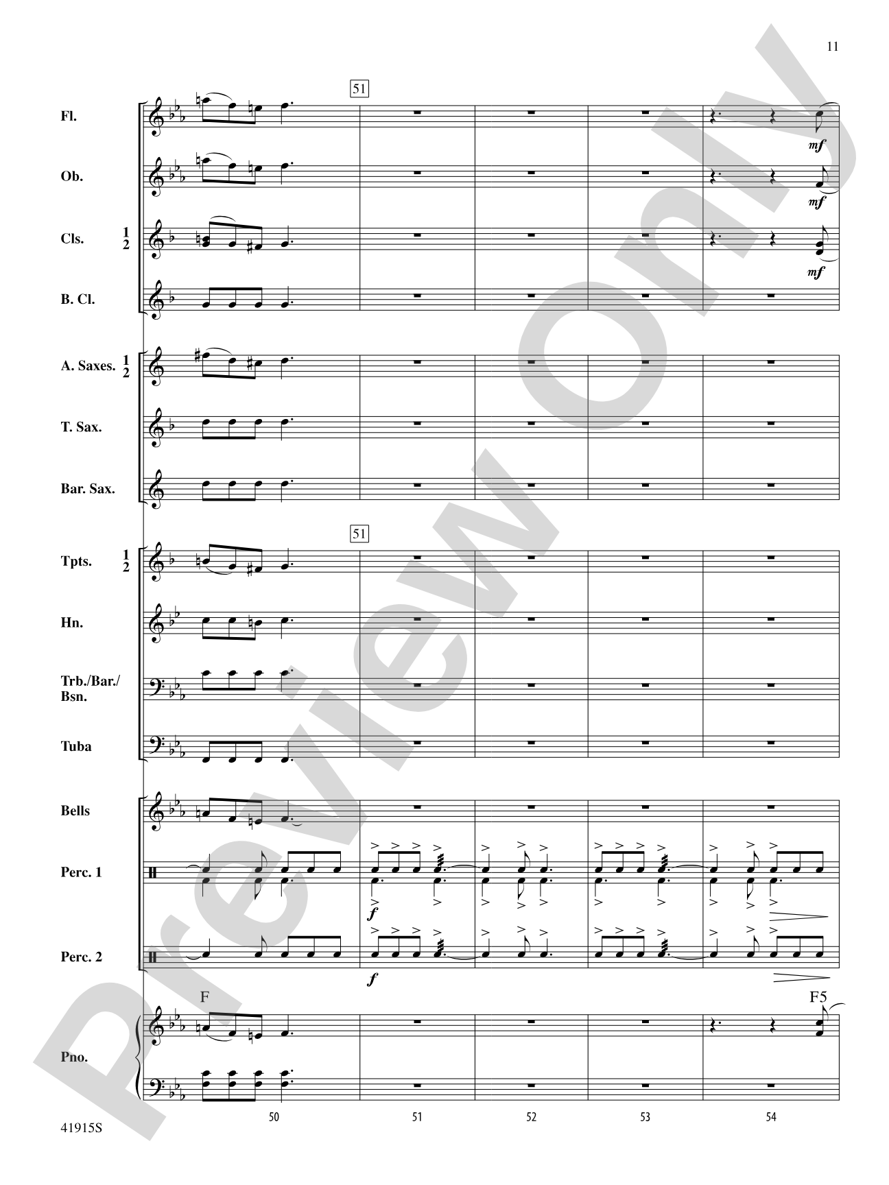 Air and Jig: Concert Band Conductor Score & Parts