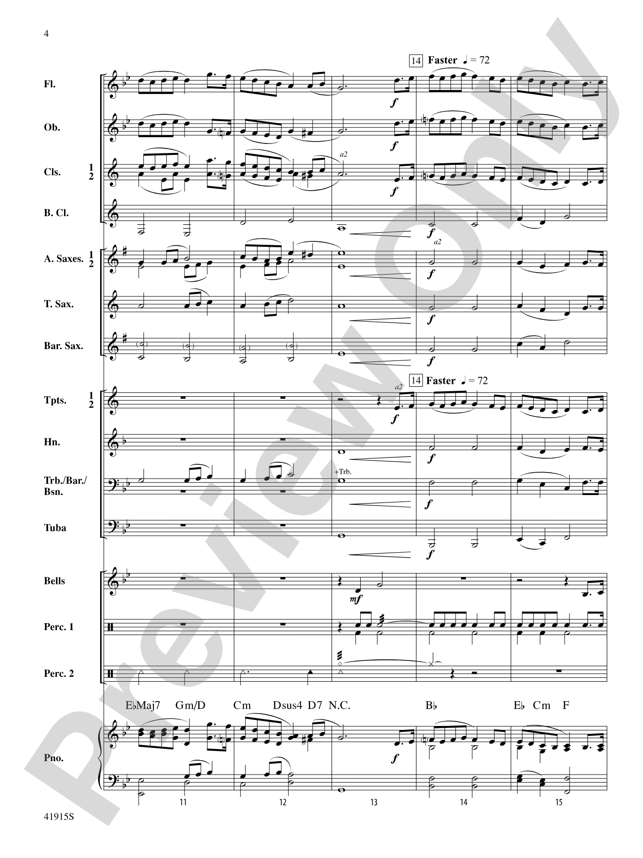 Air and Jig: Concert Band Conductor Score & Parts