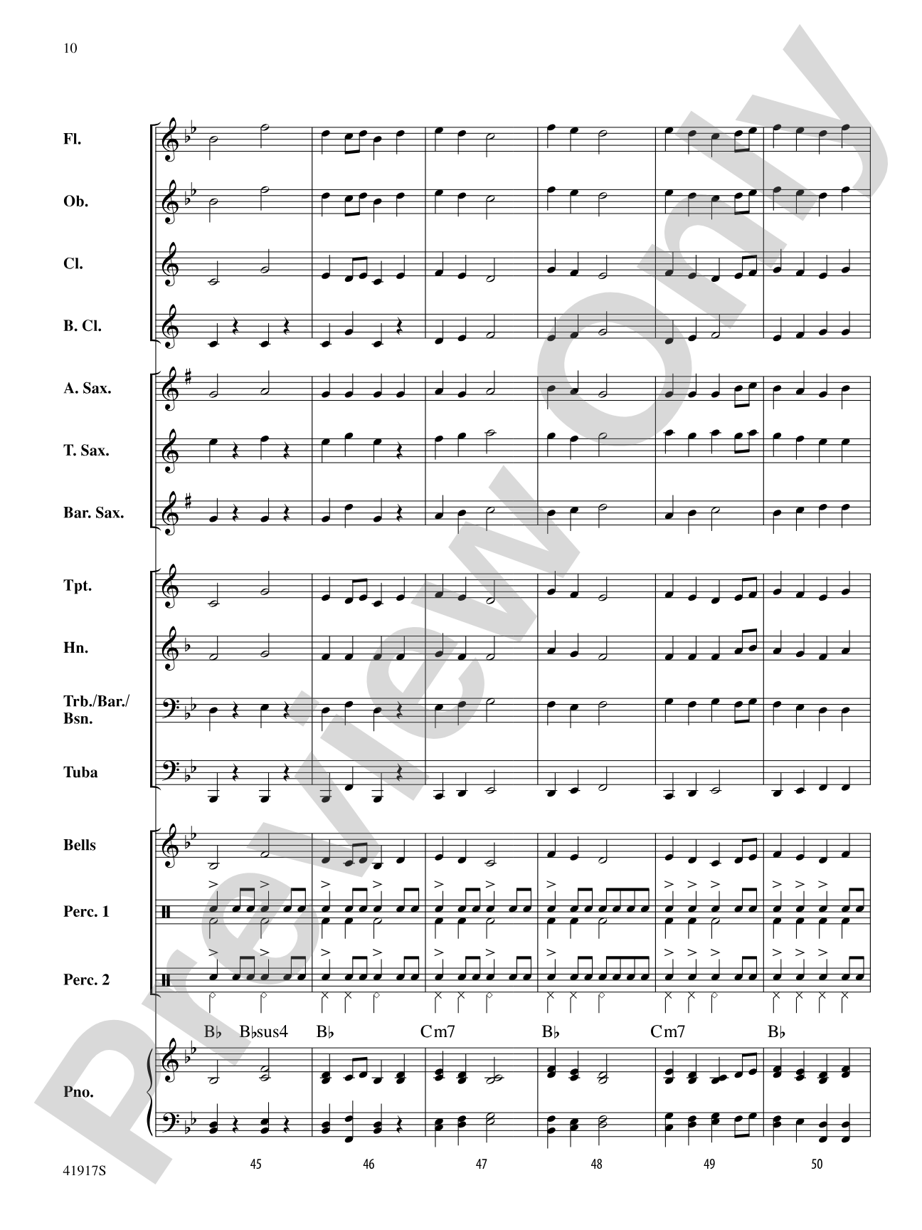 To the Fore: Concert Band Conductor Score & Parts