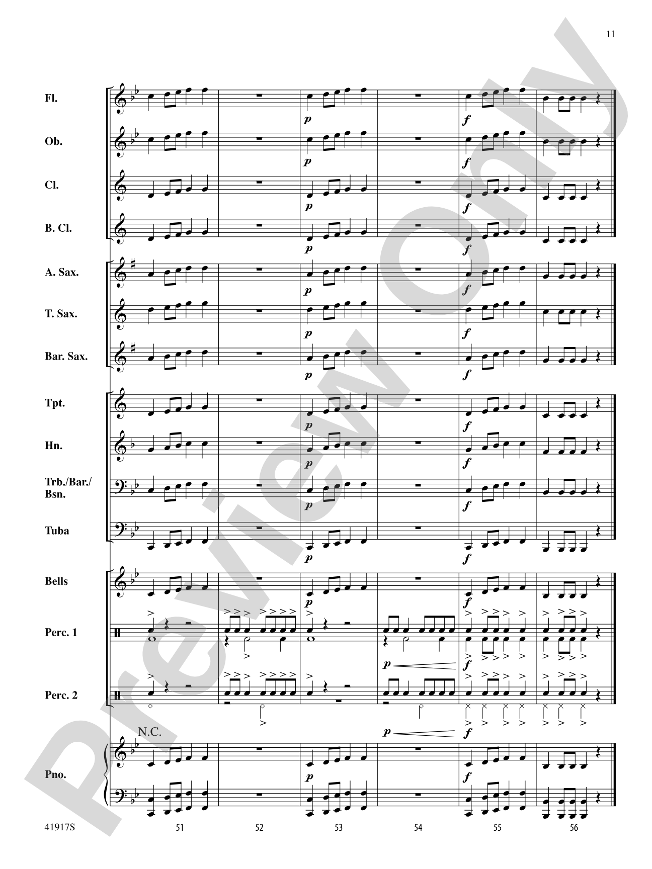 To the Fore: Concert Band Conductor Score & Parts