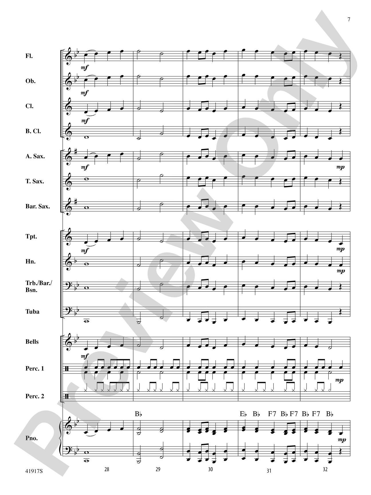 To the Fore: Concert Band Conductor Score & Parts