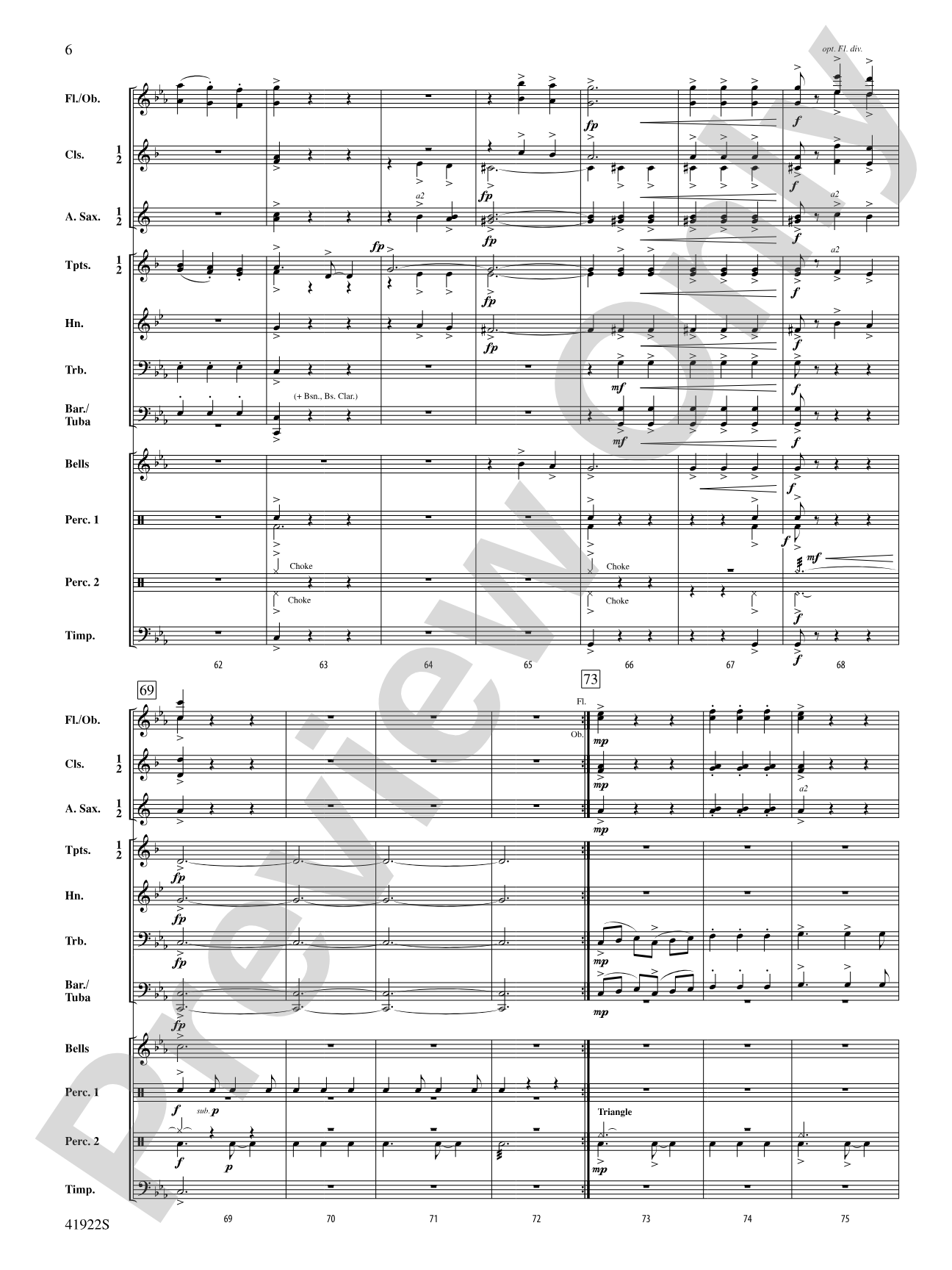 El Cid: Concert Band Conductor Score & Parts