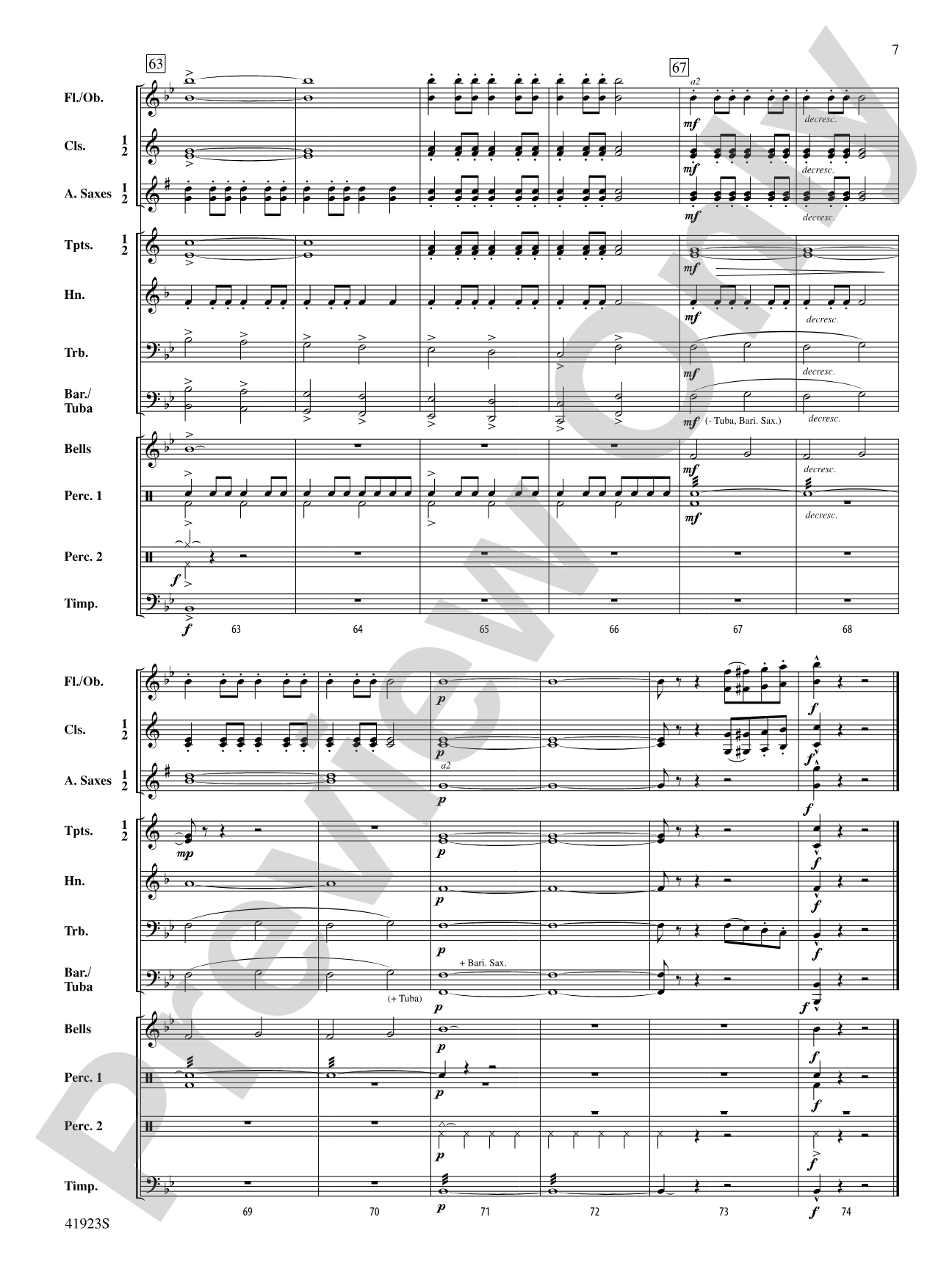 Snow Day Adventure: Concert Band Conductor Score & Parts