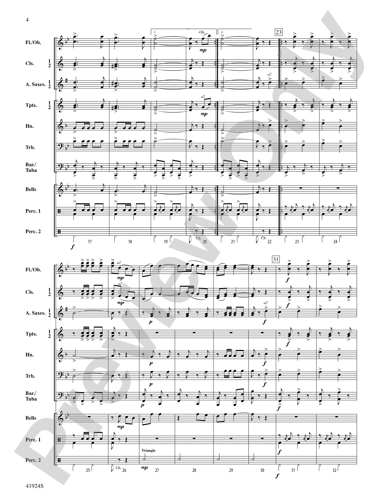 The Capitol March: Concert Band Conductor Score & Parts