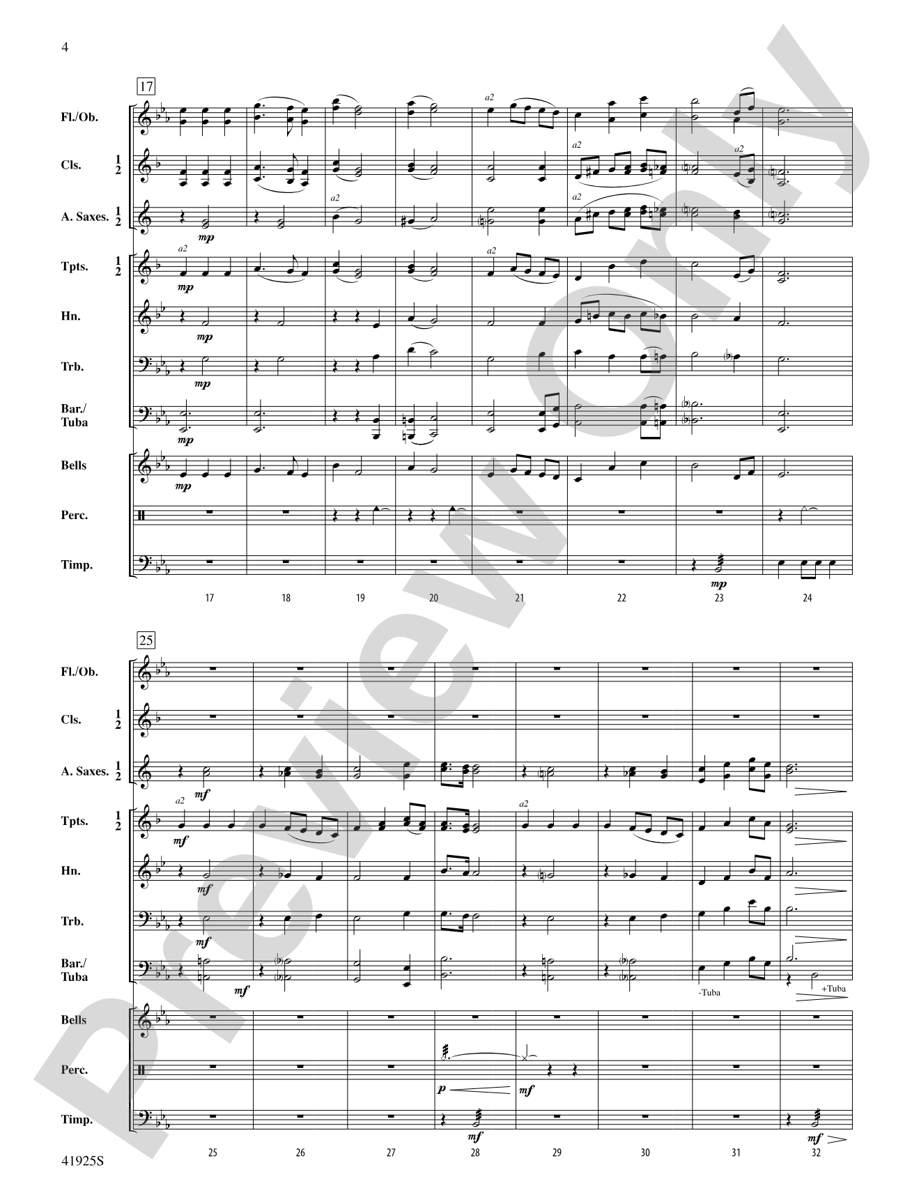 Two Scandinavian Melodies: Concert Band Conductor Score & Parts