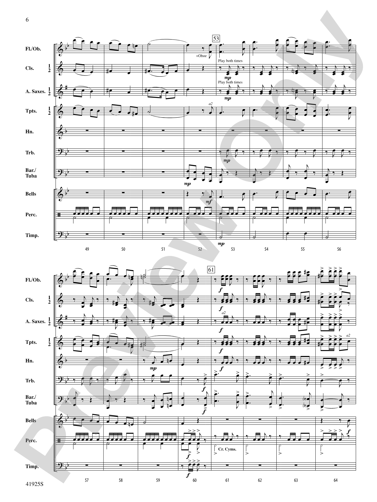Two Scandinavian Melodies: Concert Band Conductor Score & Parts