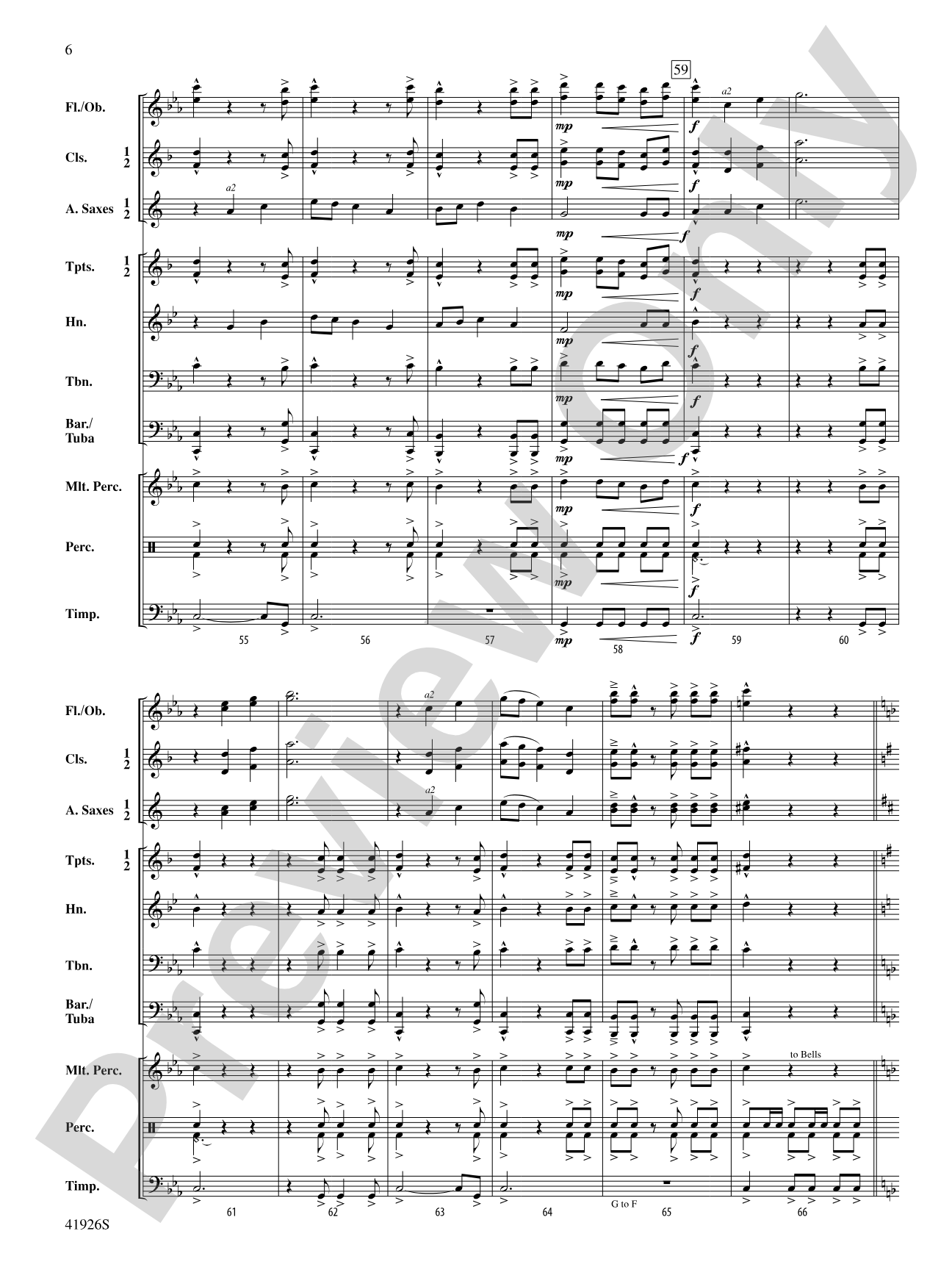Jewel of the Sea: Concert Band Conductor Score & Parts