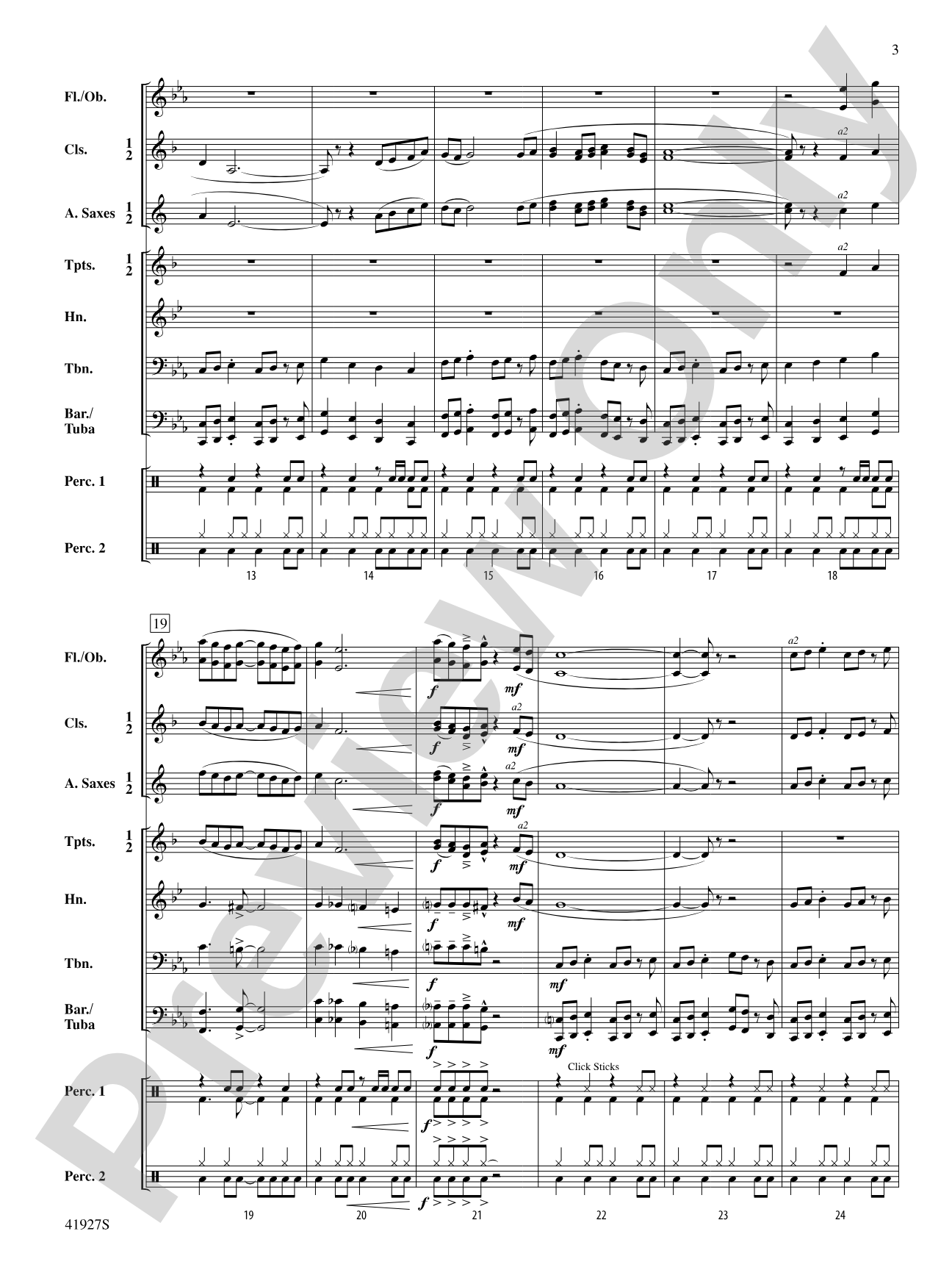 Break Out: Concert Band Conductor Score & Parts