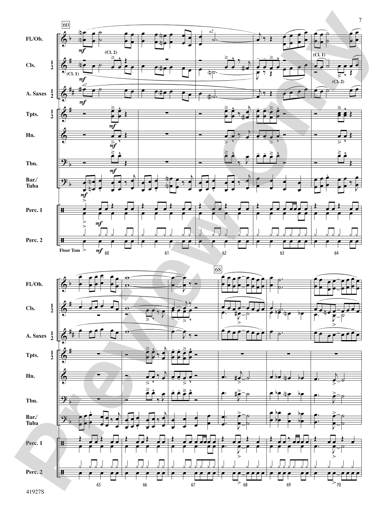 Break Out: Concert Band Conductor Score & Parts