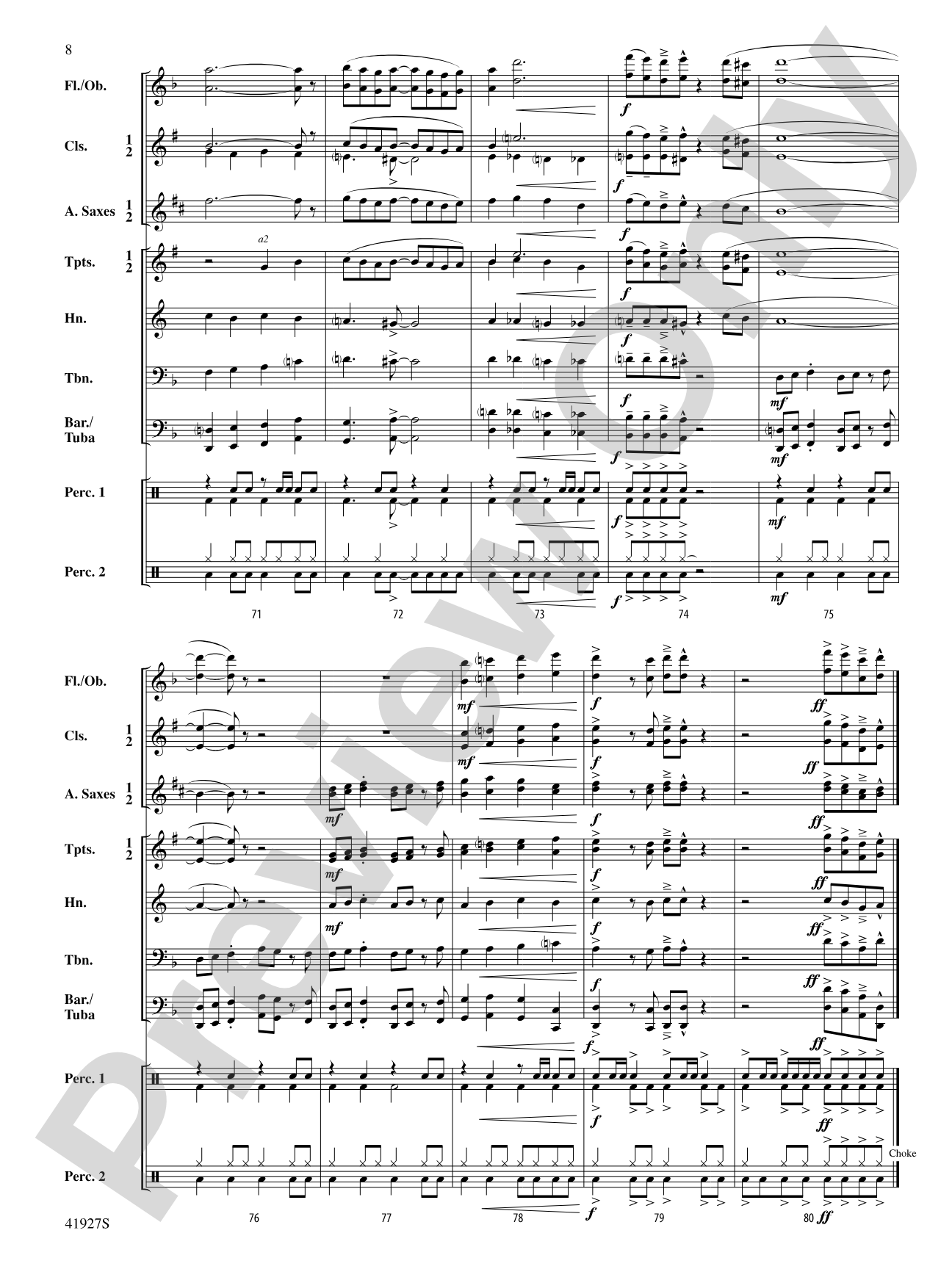 Break Out: Concert Band Conductor Score & Parts