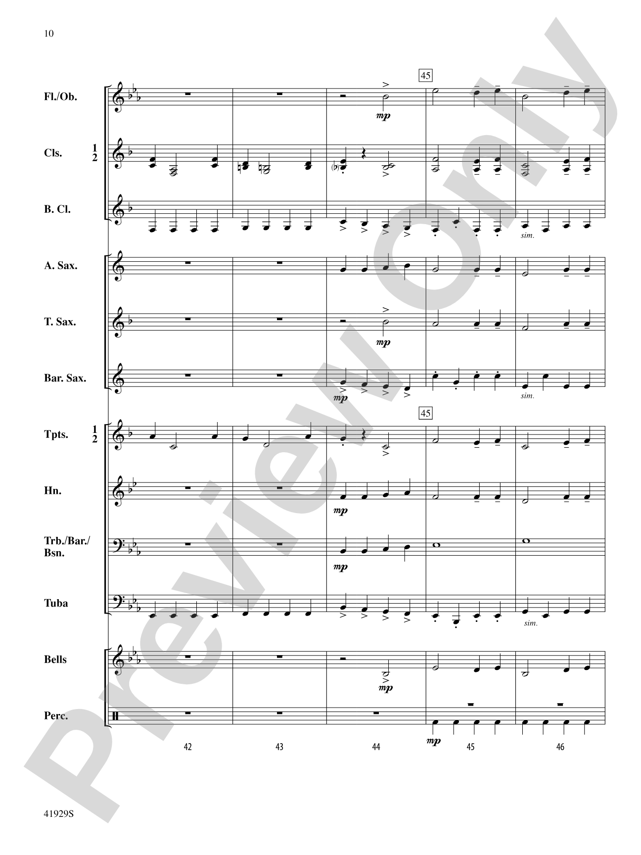The Collegiate: Concert Band Conductor Score & Parts