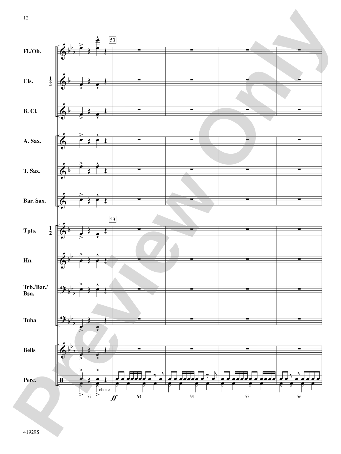 The Collegiate: Concert Band Conductor Score & Parts