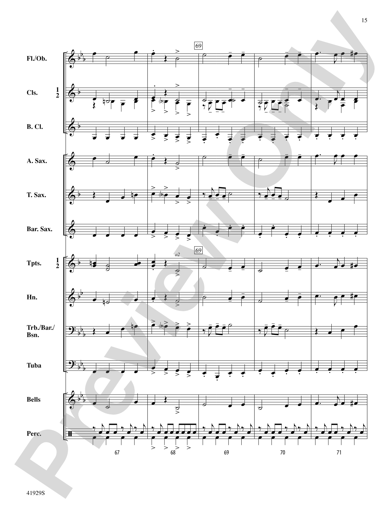 The Collegiate: Concert Band Conductor Score & Parts
