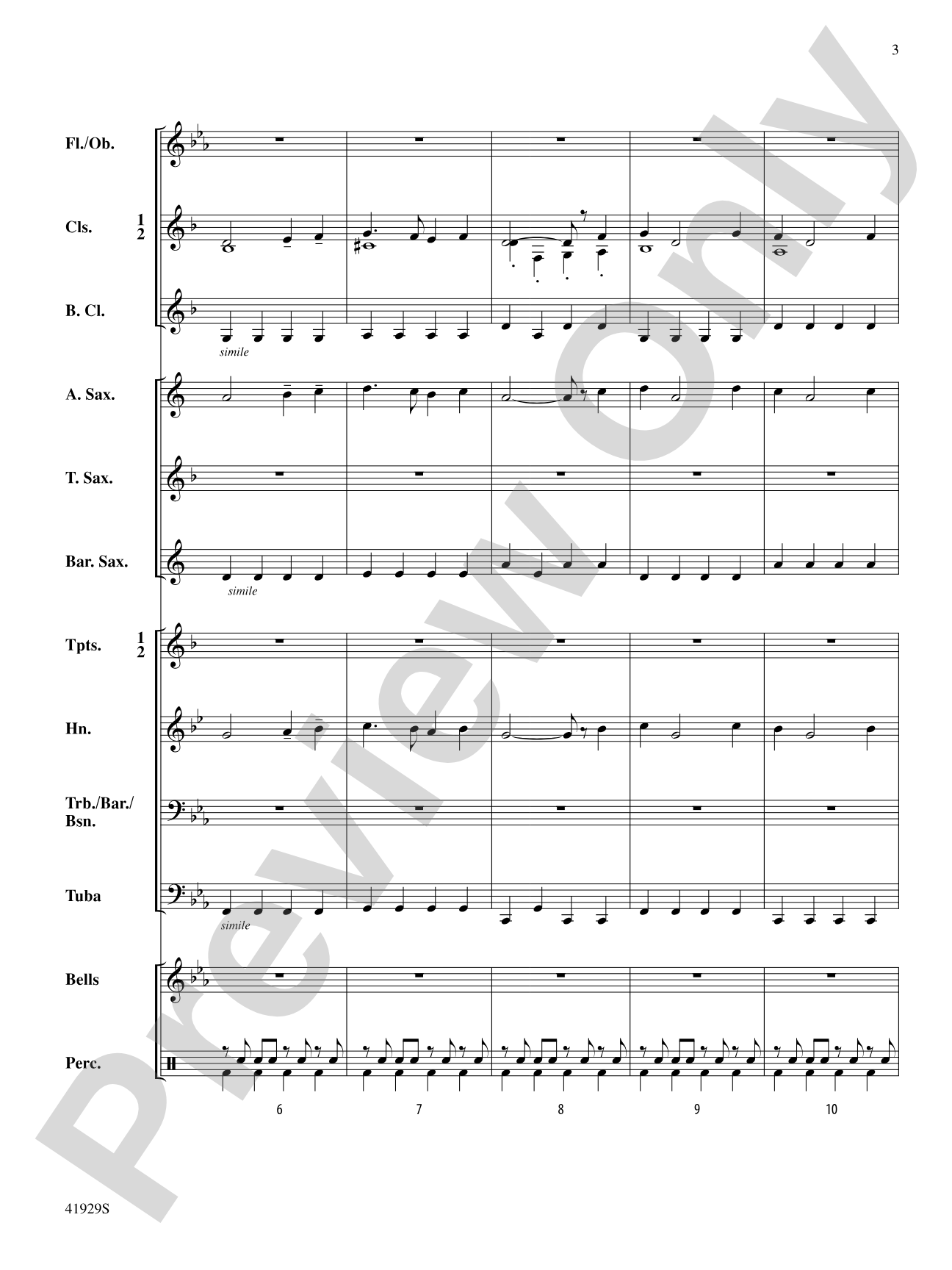 The Collegiate: Concert Band Conductor Score & Parts