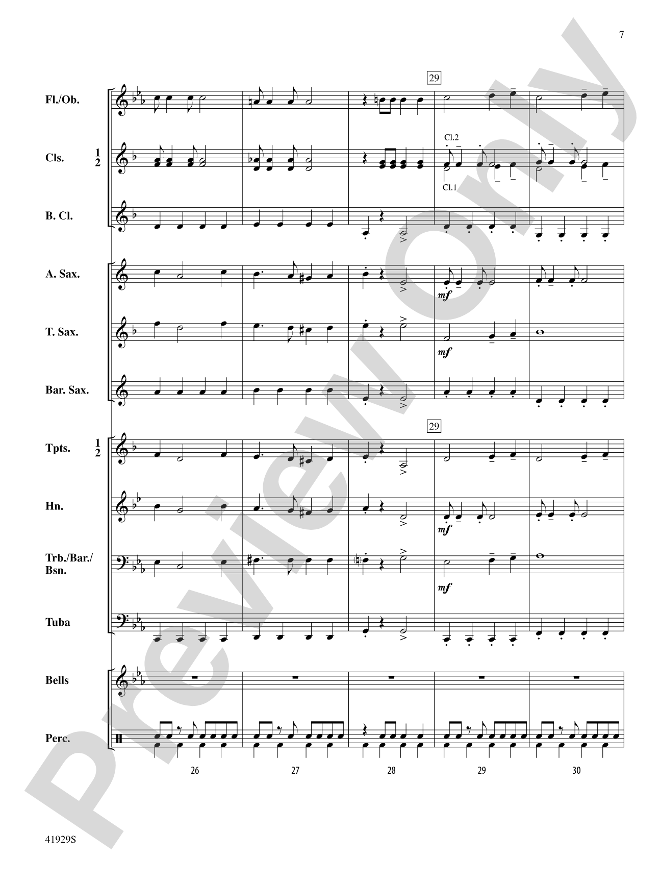 The Collegiate: Concert Band Conductor Score & Parts