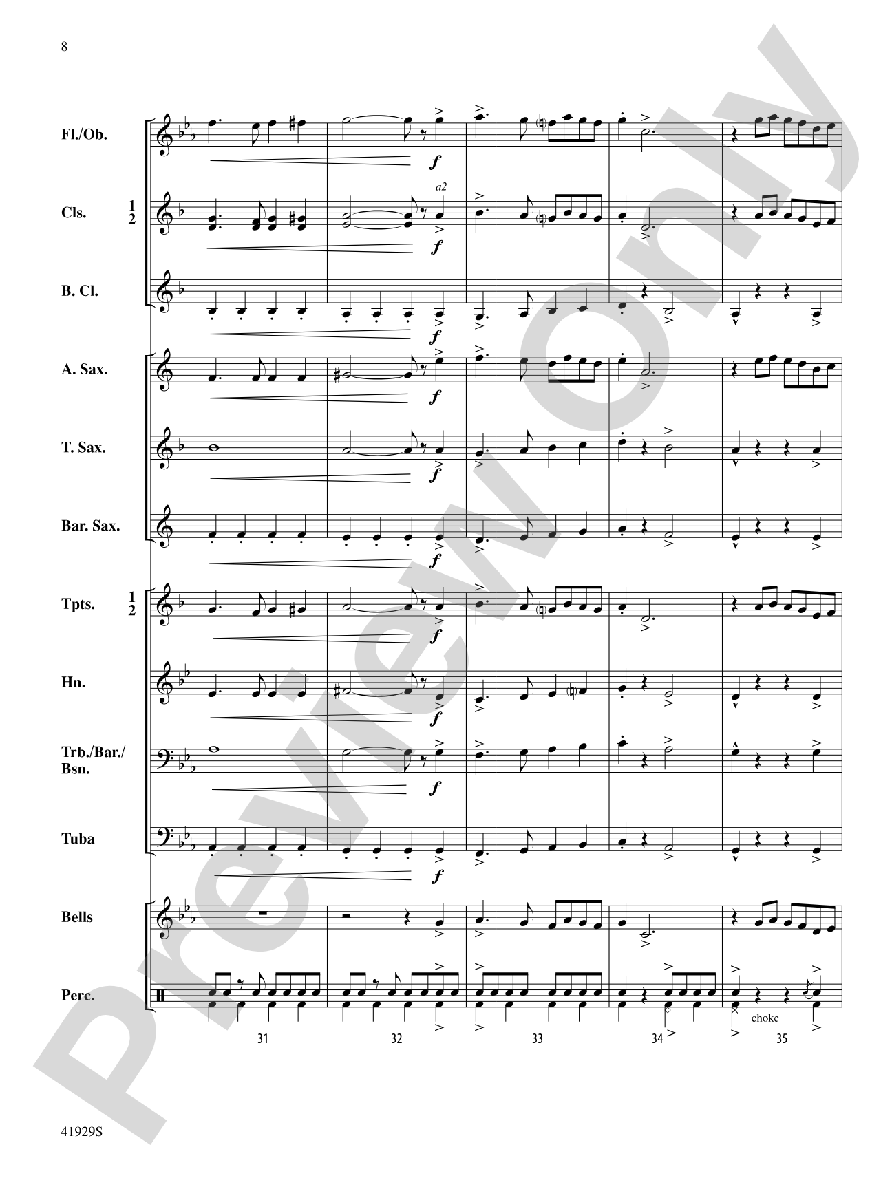 The Collegiate: Concert Band Conductor Score & Parts
