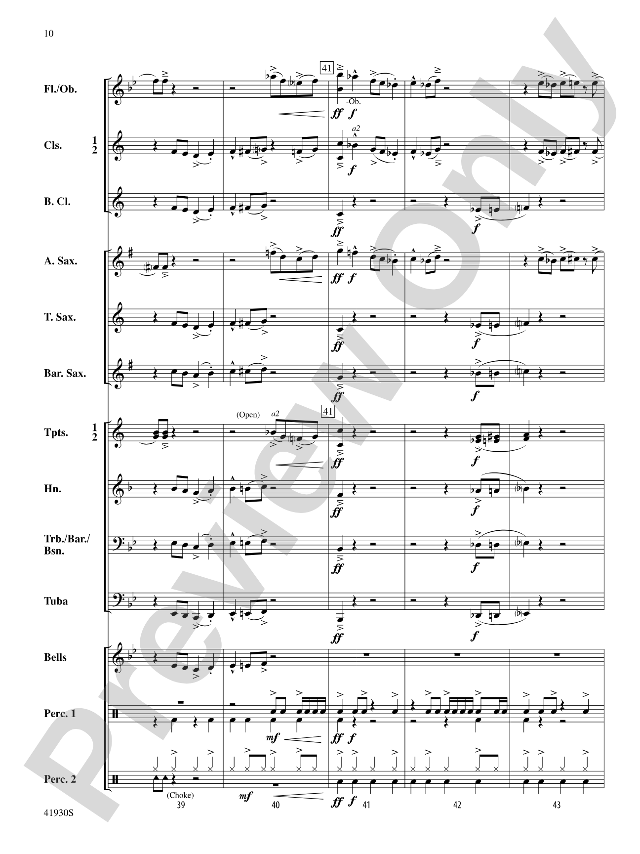 Rock Star: Concert Band Conductor Score & Parts
